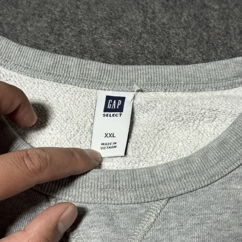 VTG‎ Y2K 2005 GAP RARE College Style Mens Crewneck Size XXL Casual Grunge Indie